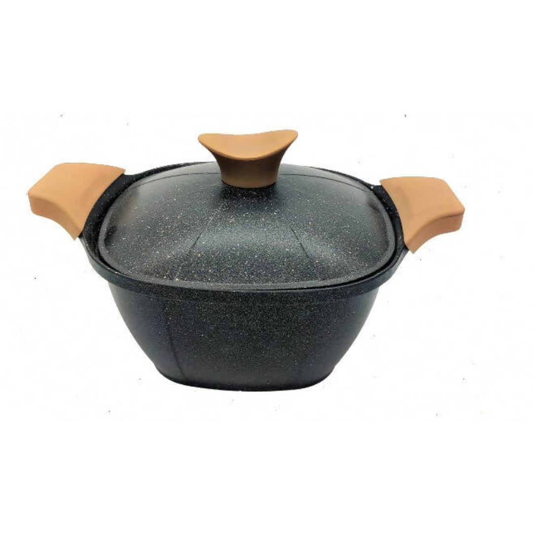 Neoklein 24 CM Titanium Black Square casserole Neoklein 24 CM Titanium Black Square casserole